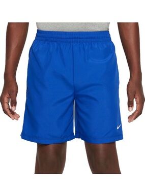 Nike Boy’s Game Royal Blue DriFit Shorts with White Swoosh -Size Boys Medium